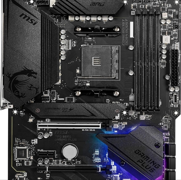 MSI MPG B550 Gaming Plus AMD Motherboard New - Picture 5 of 6